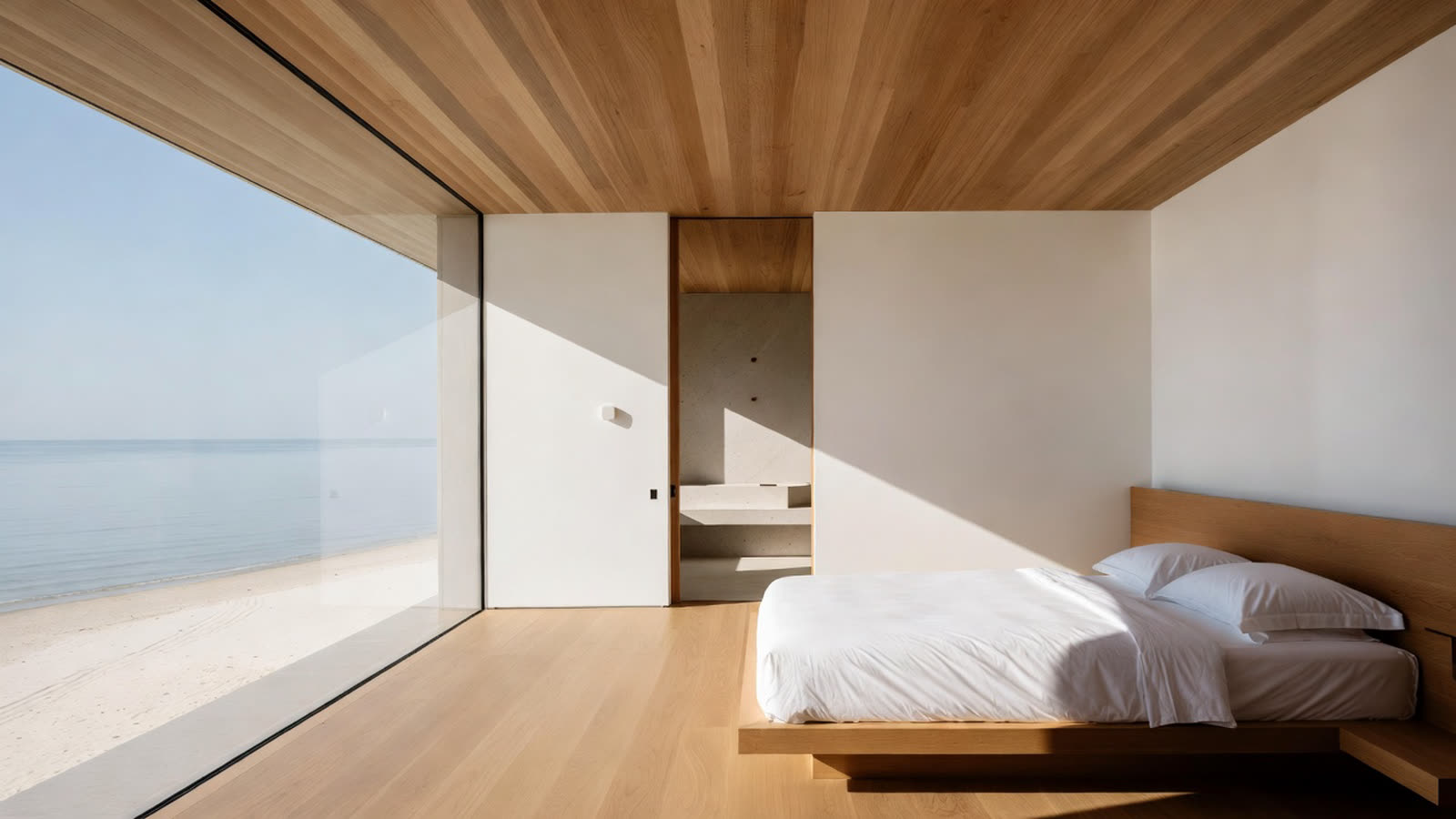 Master bedroom facing the ocean